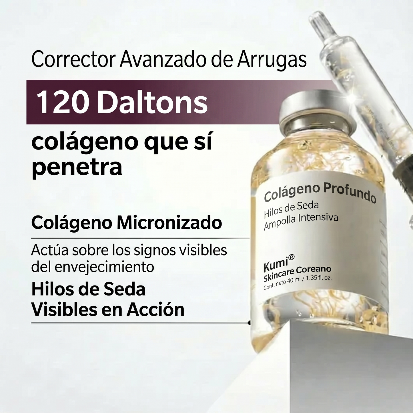 Kumi® Colágeno Profundo | Ampolla Lifting Coreana