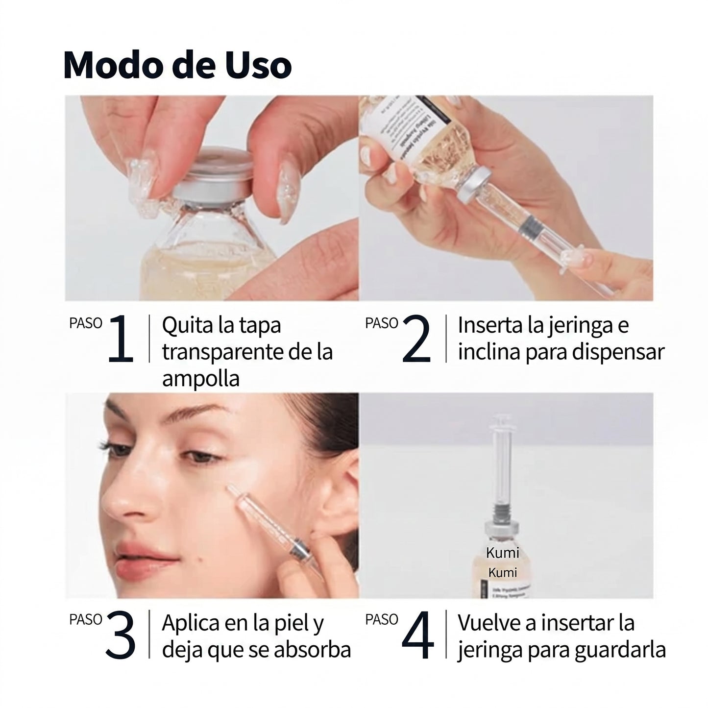 Kumi® Colágeno Profundo | Ampolla Lifting Coreana